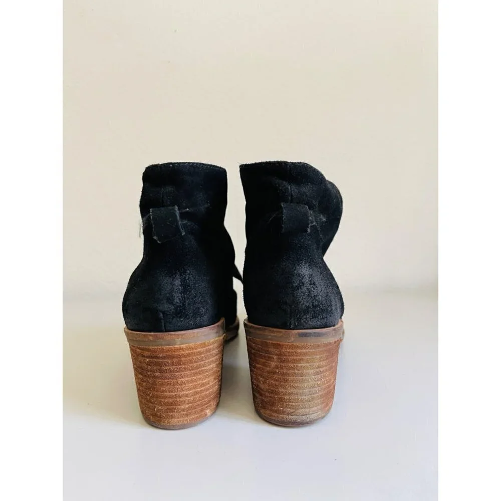 Biala Suede Lace up booties